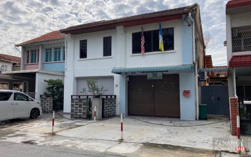 2 units (one title )Heritage double storey shop house Georgetown Penang