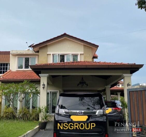 Double storey house @ sungai ara for rent today 0174771759