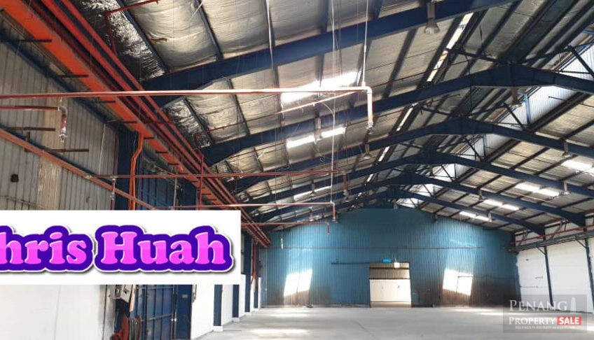 Factory Warehouse For Rent in Penang Prai Industrial Estate Perindustrian Perai