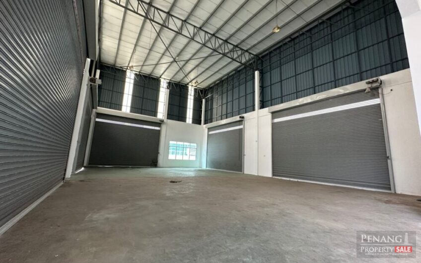 Bukit Mertajam Factory Warehouse For Sale 14.625 Sqft 100 Amps FOR SALE RENT