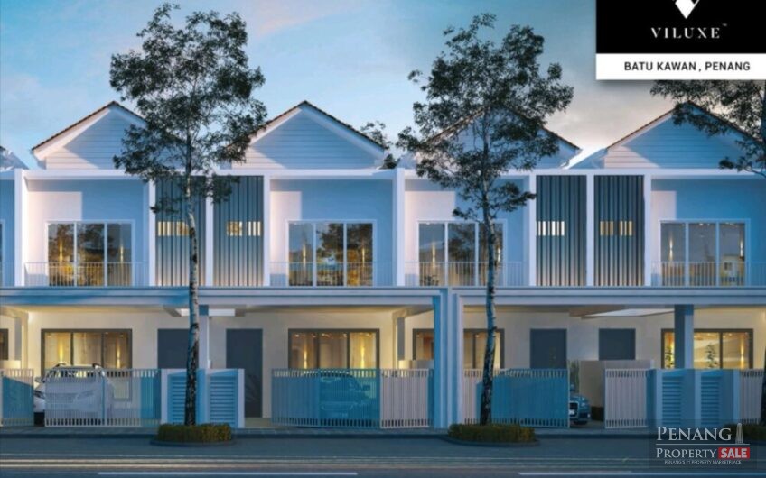 Viluxe Double storey terrace 20’ x 70’ intermediate lot for sale