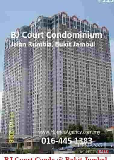 Ref: 31, BJ Court Partly Furnished Condo at Bukit Jambul near Factory, Air-port