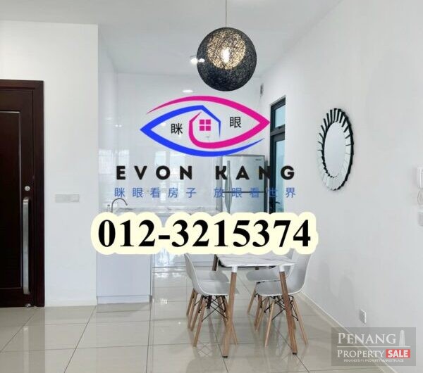 Q2 @ Bayan Lepas 955sf Fully Furnished City View Simple Renovation