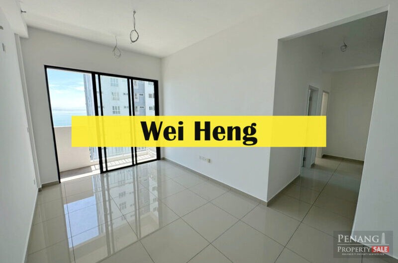 M vista high floor seaview unit in batu maung new unit for sell