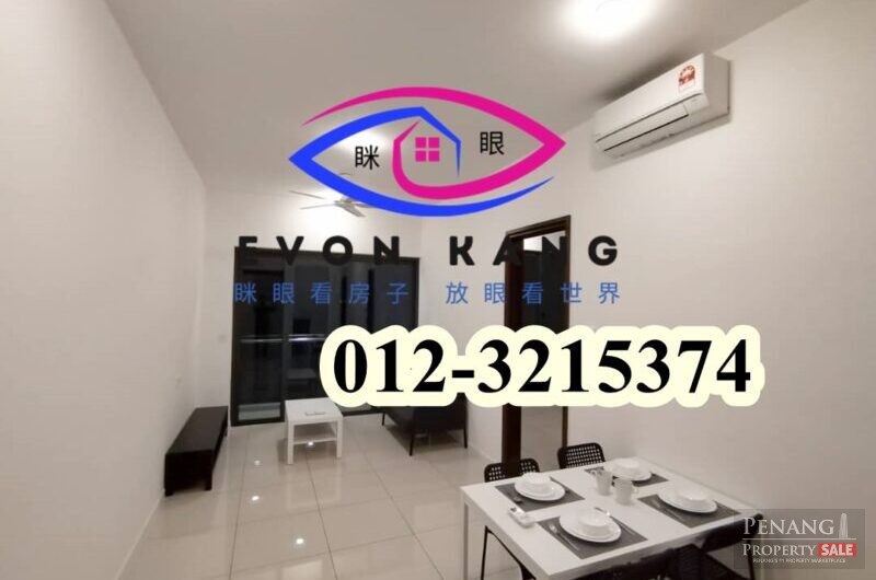Q2 @ Bayan Lepas 950sf Dual Key Fully Furnished Kitchen Renovated