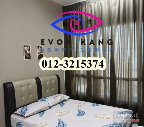 Forestville @ Bayan Lepas 1000SF Fully Furnished Nice Airport View