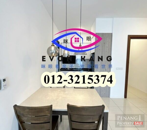 Q2 @ Bayan Lepas 950SF Fully Furnished Kitchen Renovated Queensbay